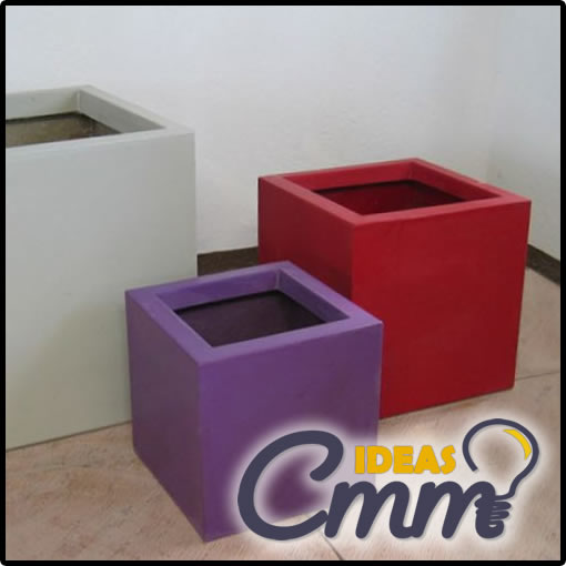 fabricacion de maceteros en fibra de vidrio